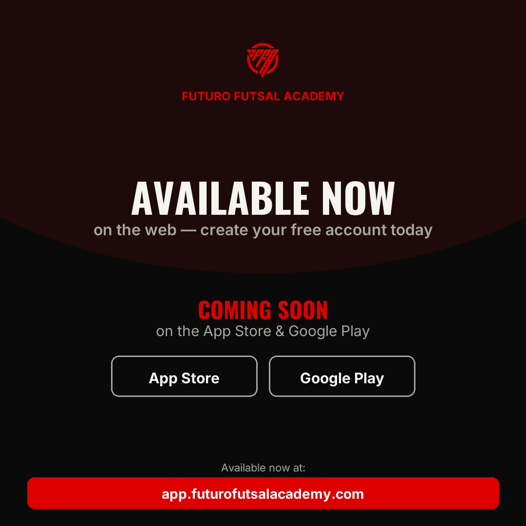 Futuro App available now: create your free account on the web, iOS and Android coming soon to the App Store and Google Play